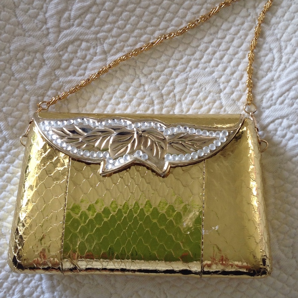 Vintage SASHA bag, gold